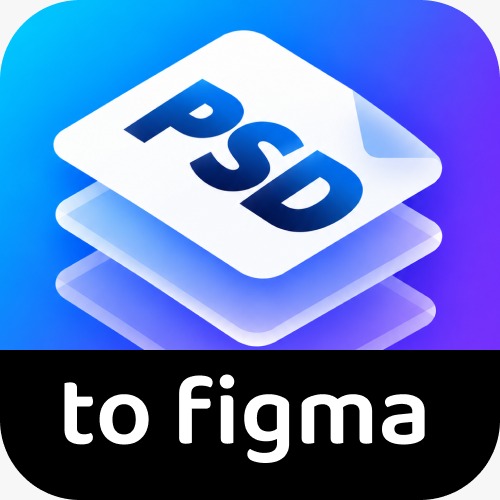 PSD to Figma plugin icon